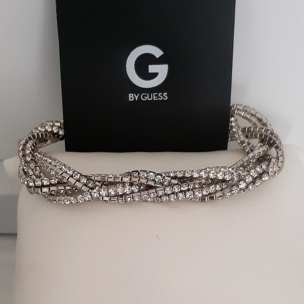 G by Guess rhinestone bracelet - Picture 2 of 2